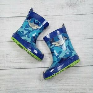 6C Stephen Joseph Shark Rubber Boots